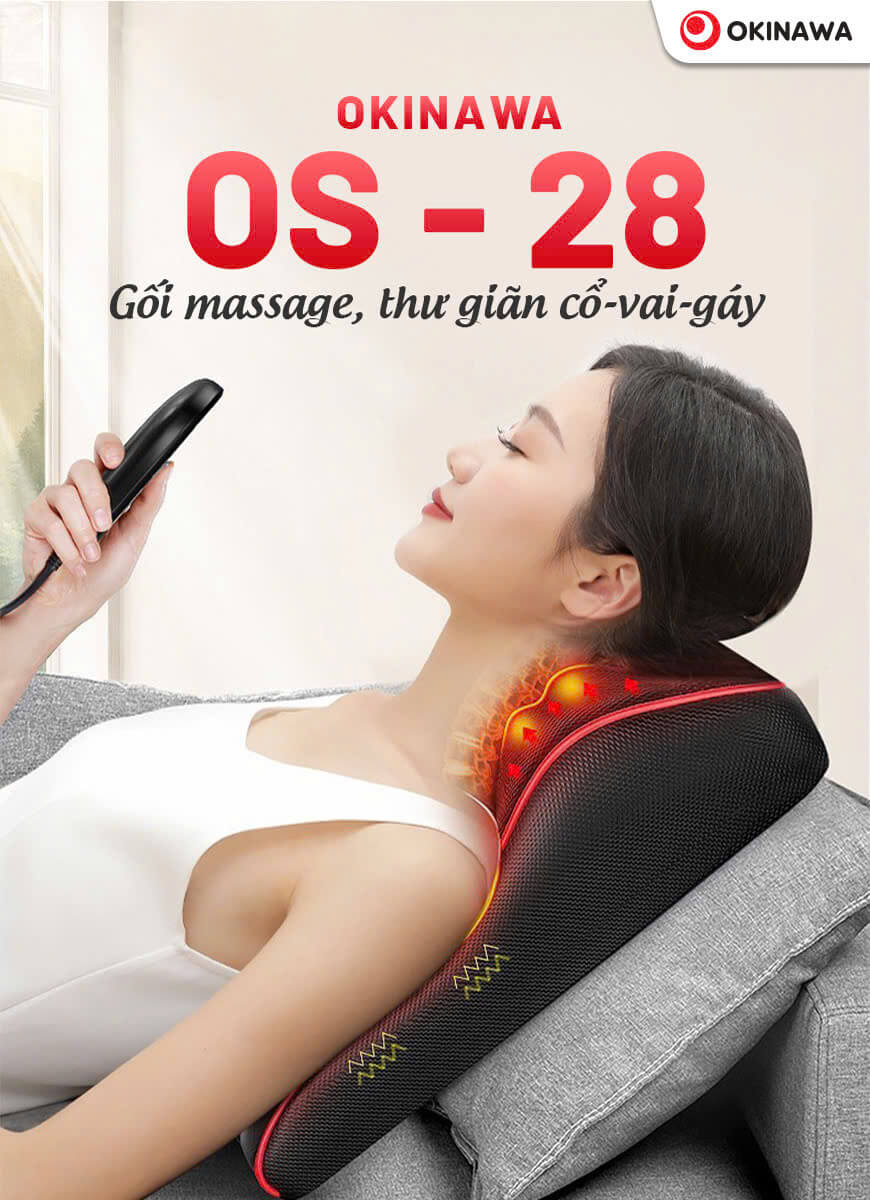 Dân văn phòng đau mỏi vai gáy nên dùng loại máy massage nào?
