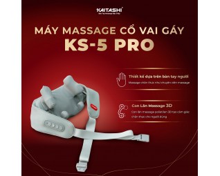 Máy massage cổ vai gáy cao cấp Kaitashi KS-5 PRO