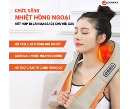 Đai massage cổ vai gáy cao cấp Okinawa OS-09
